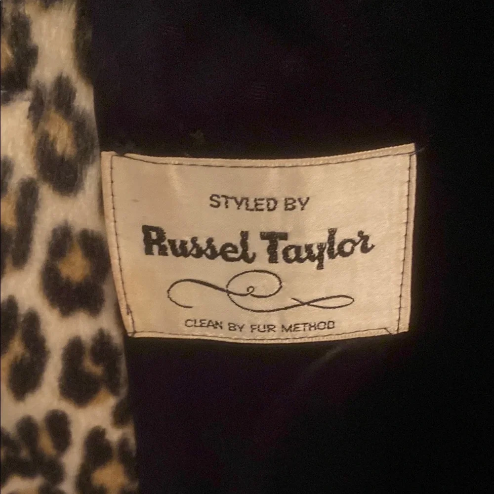 Vintage Leopard Print Coat - Picture 7 of 7